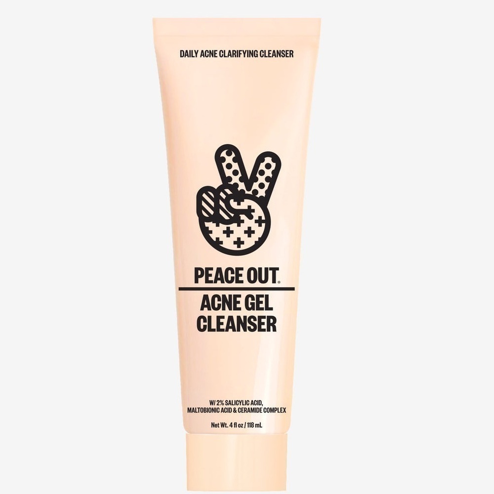 NWT PEACE OUT ACNE GEL CLEANSER